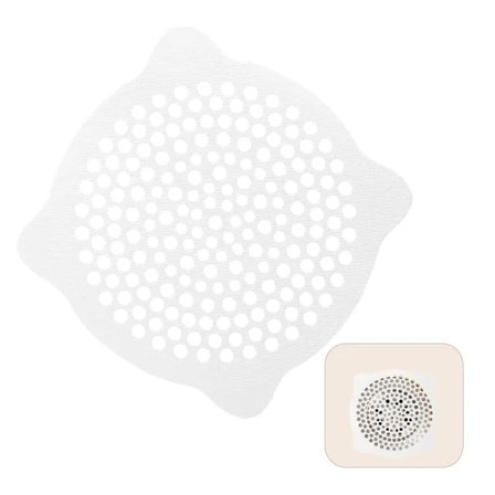 (Pow yeah!) 30-pak engangs hårfangere til brusebad, vandtæt klistermærke til brusebad, hårfanger til køkken, badeværelse, badekar, 15 x 15 cm
