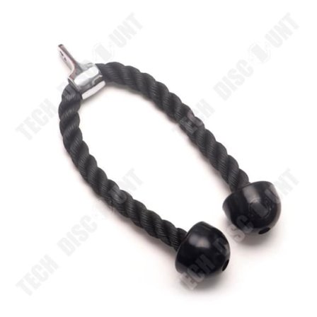 Vedonaru - TECHDISCOUNT - 72cm - Kudottu Nailon - Kromattu Tuki - Kuntoilu