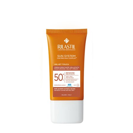 Rilastil Velvet Touch SPF50+ 50ml - Solare viso alta prot.