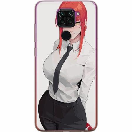 Xiaomi Redmi Note 9 Genomskinligt Skal Makima Chainsaw Man