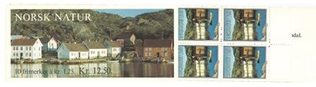 Norge 1979 - AFA 810Cv + 810Ch - Postfrisk hæfte