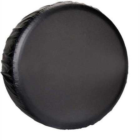 Universellt reservdäcksskydd - Passar alla diametrar (24 tum - 26 tum) - 210D Oxford-tyg, vattentätt skydd - Svart