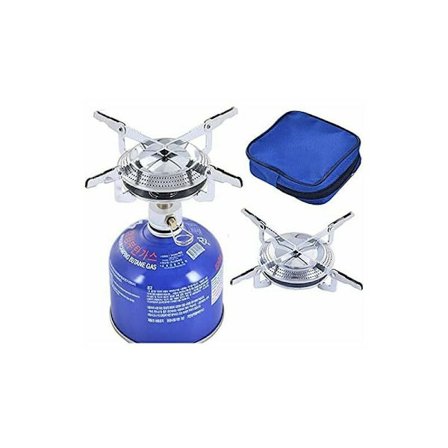 Bærbar Camping gas komfur, gaskøkken til camping eller festivaler, manuel tænding