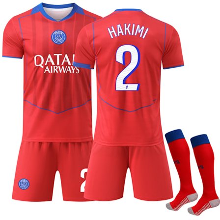 2025-2026 Paris Saint Germain Bortatröja Barn Voksen Nr 2 Achraf Hakimi_yu