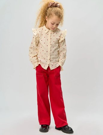 The New Tnramona Shirt - Cream - 110/116