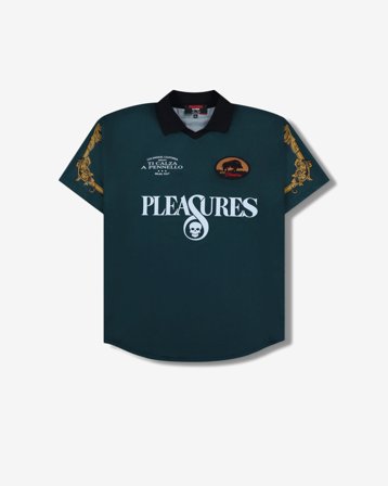 Pleasures - Carlo Soccer Jersey - Dark Green