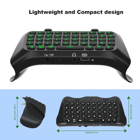 Sony PS5 DualSense Edge trådløs Bluetooth-tastatur-gamepad