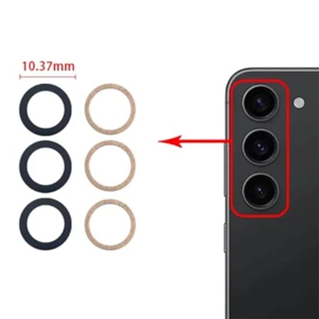 Samsung Galaxy S24 plus Bakre Kameralins Reservdel