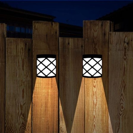 Solcellsbelysning utomhus vägglampa, solcellsbelysning utomhus vägglampa, tråd