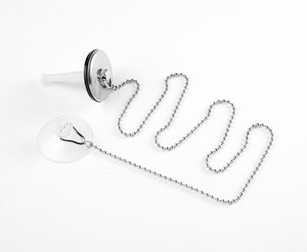 IDO Z0380480001 Propp med kedja, till badkar, Badrum