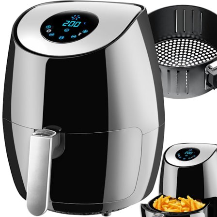 Airfryer Mitch, 3,6 liter med LED-pekskärm och 7 program
