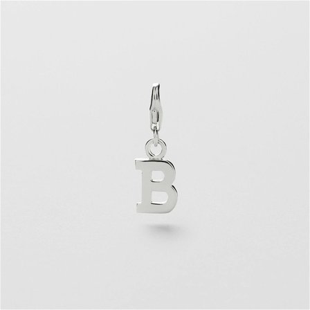 B Letter Charm