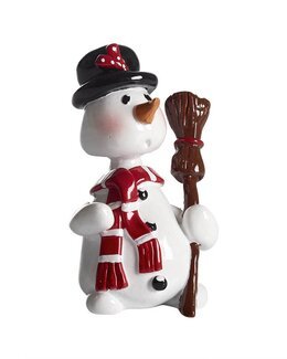 Juledekorasjon Snømannen Frostis Hvit