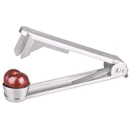 Körsbärsurkärnare i rostfritt stål, körsbärsurkärnare, urkärnare för körsbär, oliver och plommon, kreativa köksredskap