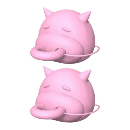 Silikon Ko Huvud Mjölkförpackning Lock Kompatibla med Spillfria Mjölkflaskor Hällare Lock Roliga Mjölkkartong Proppar Avledare