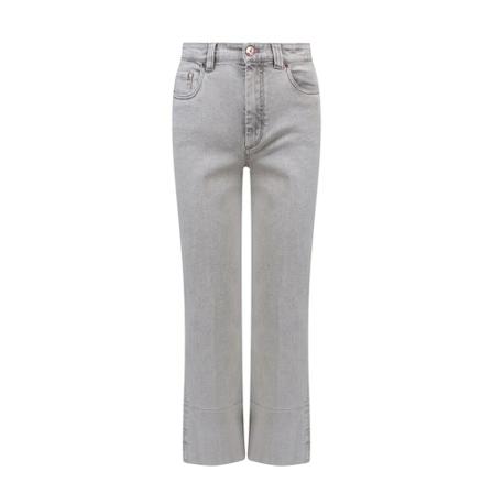 Brunello Cucinelli Boot-cut Jeans Grå, Dame