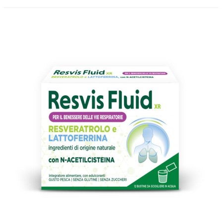 Resvis Fluid XR 12 Buste - Integratore Antiossidante Potente