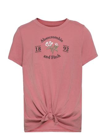 Kids Girls Graphics Pink Abercrombie & Fitch