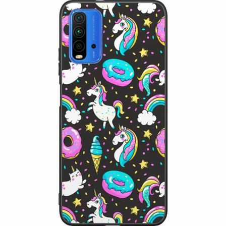 Xiaomi Redmi 9t Svart Skal Unicorn