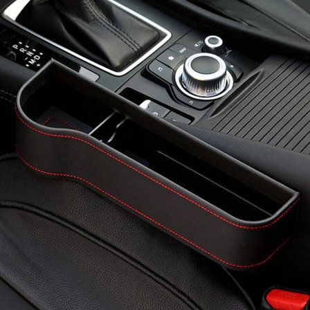 Bil Organiserare Säte Vagnväska PU-fodral Fickförvaringslåda - spot sales Left