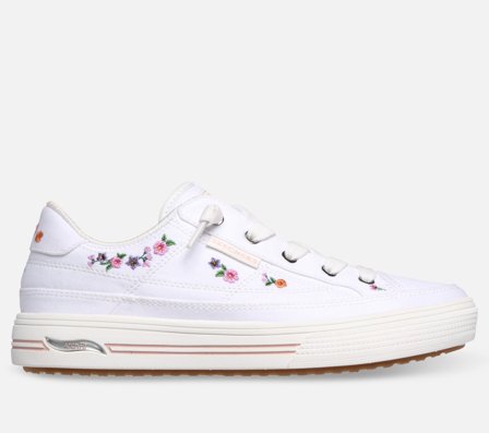 Skechers, Arch Fit Arcade - Subtle Bouquet, 39, Hvid, Dame