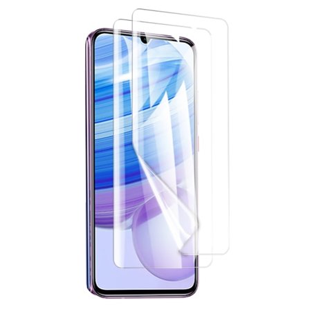 2-PACK Redmi 9C NFC Hydrogel Skärmskydd HD 0,2mm