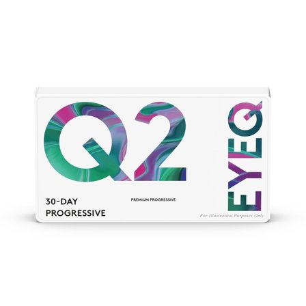 EyeQ Premium Progressive Q2 - 3/laatikko - Piilolinssit - EyeQ