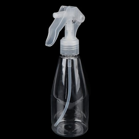 200 ml gennemsigtige tomme sprayflasker Plast mini genopfyldelig C