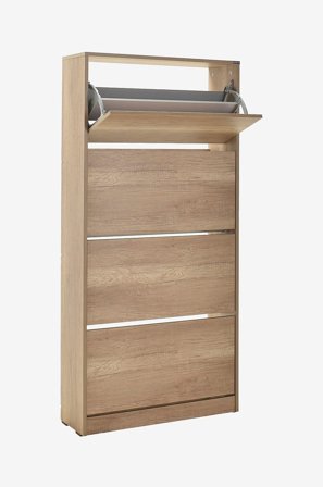 Hanah Home - Kenkäkaappi Nero - Ruskea - Kenkäkaapit - - Homeroom