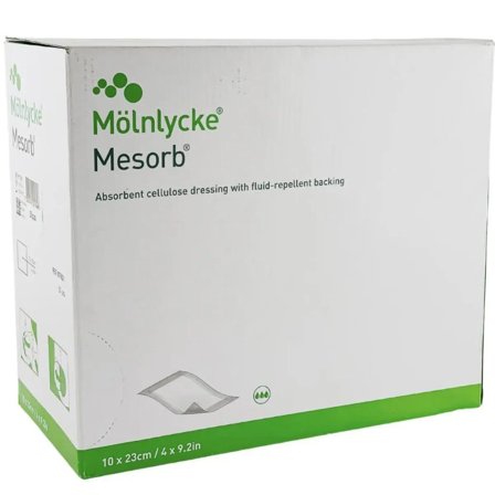 Mesorb absorberende bandasje 10 x 23 cm 50 stk