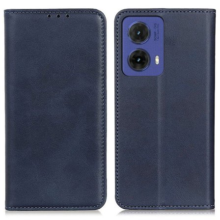 Motorola Moto G85 nahkainen lompakokkotelo - Sininen