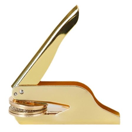 Personligt Graveringsjern i Rustfrit Stål til Bryllupsinvitationer - Konvolutter - Tænger - Stempel - Design Din Egen