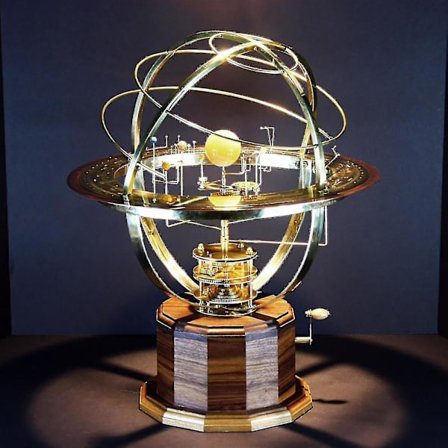 Breey Retro Grand Orrery Model af Solsystemet Hjem Stue Soveværelse Dekoration Husopvarmning Fest, Fødselsdagsgave, Gaver Zj -ES