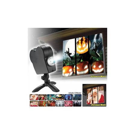 Jul Halloween vindueprojektor LED-projektor projektor Jul-projektor