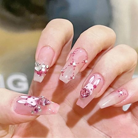 Falska naglar medellängd 2 2