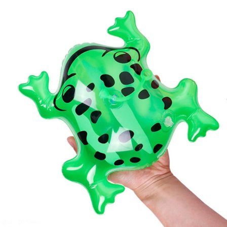 3 Styck Grön Groda Ballong Groda Ung Ballong 3 ST GRÖN 3 ST GRÖN