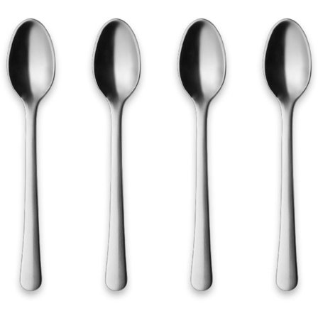 Georg jensen Copenhagen kaffeskeer, 4 stk. - Mat stål | KitchenOne
