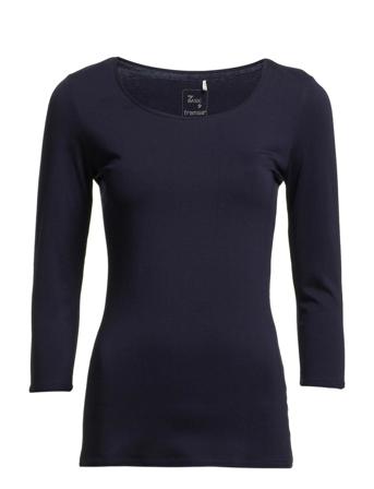 Kiksen 2 Tshirt Langærmet T-shirt Blå Fransa