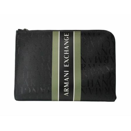 Armani Exchange Wallets Cardholders Sort, Dame Punge og Kortholder, Størrelse: ONE Size