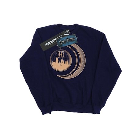Harry Potter Herr Hogwarts Moon Sweatshirt 3XL Marinblå