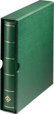 Leuchtturm PERFEKT-bindet DP med kassette - Grøn