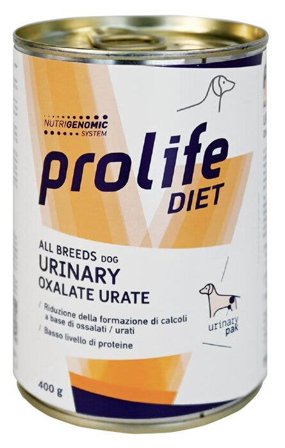 Prolife Dog Diet Urinary Oxalate Urate Cibo Umido Per Cani All