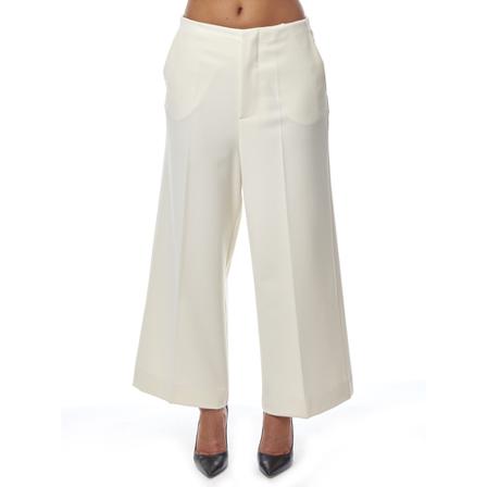 Liviana Conti, Wide Trousers Beige, Dames, Maat:S