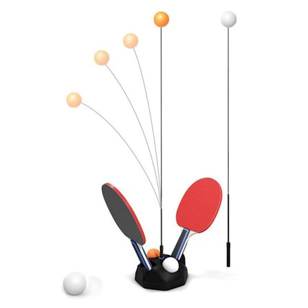 WZTO bordtennis træner, bordtennis træner børns bærbare bordtennis sæt