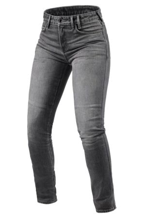 Vaqueros de Moto Mujer Rev ́it! Shelby 2 SK Gris W28 x L30