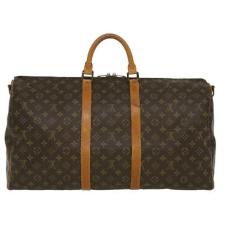 Louis Vuitton Vintage, Pre-owned Keepall Bag Bruin, Dames, Maat:ONE Size