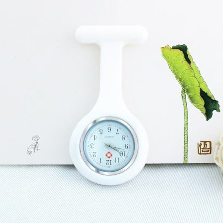 Silikone sygeplejerskeur, selvlysende nålebrystur