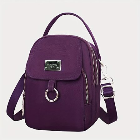Lingzi Kangaroo Unisex Firkantet Crossbody Taske