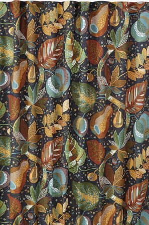 Svanefors - Gardin A & E 2P, 145x250 cm - Brun - Veckbandslängder - 145X250 - Från Homeroom