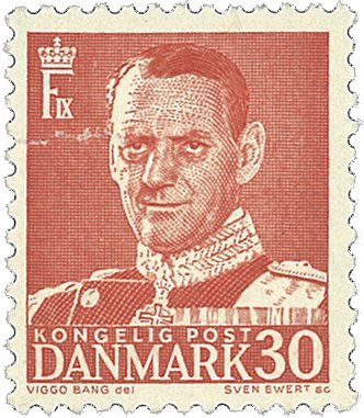 Danmark 1952 - AFA 337 - Postfrisk